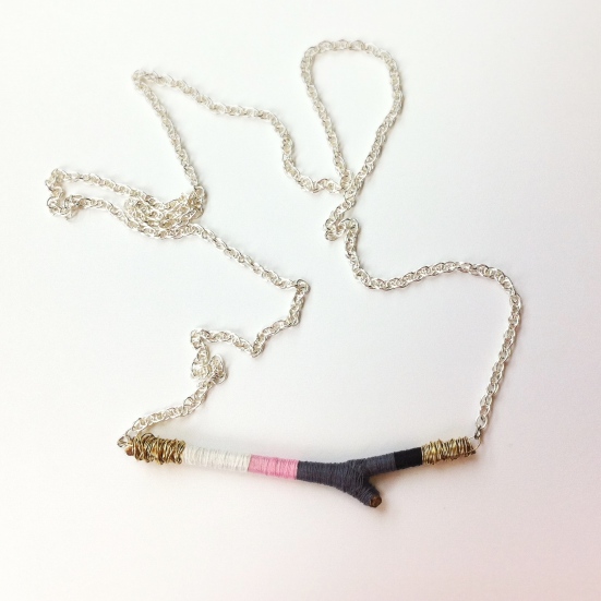 Anthropologie Inspired Twig Necklace